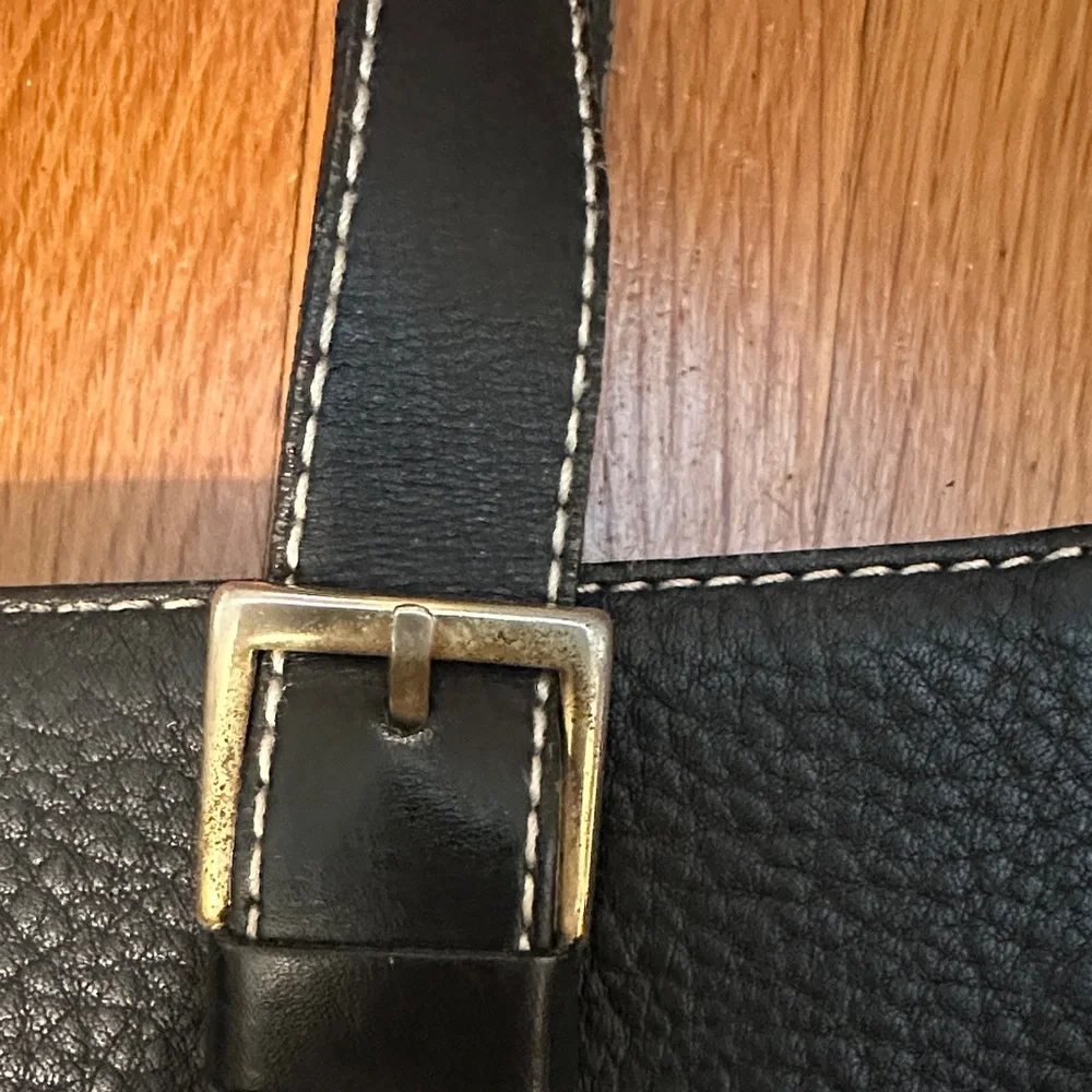 Burberry Black Leather Satchel - Picture 16 of 16
